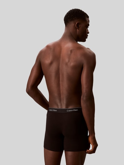 Calvin Klein Underwear Trunks aus Baumwoll-Mix im 3er-Pack Black 5