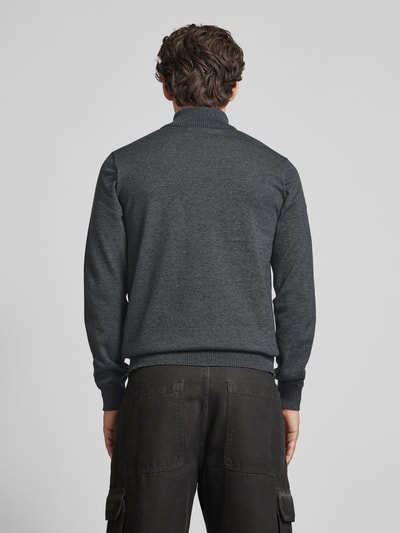 Blend Rollkragenpullover mit Teilungsnähten Black 5