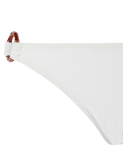 Banana Moon Bikini-Hose mit Schmuckdetail Modell 'Vaiva' Offwhite 6