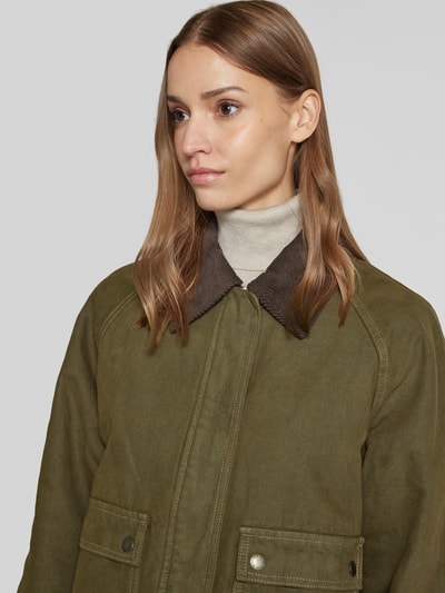 Mango Jacke mit Pattentaschen Modell 'JESSA' Khaki 3