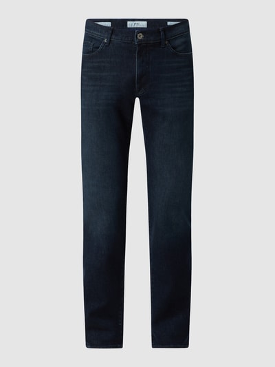 Brax Straight fit jeans met stretch, model 'Cadiz' Donkerblauw - 2