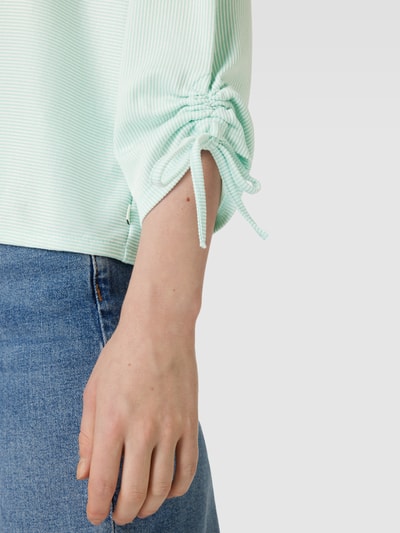 Tom Tailor Denim Longsleeve mit Streifenmuster Mint 3