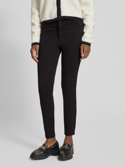 LIU JO SPORT Skinny Fit Jeans mit Eingrifftaschen Black 4