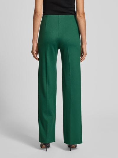 Marc Cain Straight Leg Anzughose mit Bügelfalten Dunkelgruen 5