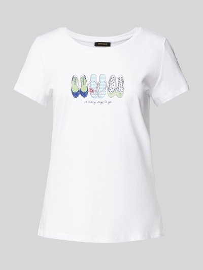 More & More T-Shirt mit Motiv-Print Offwhite 2