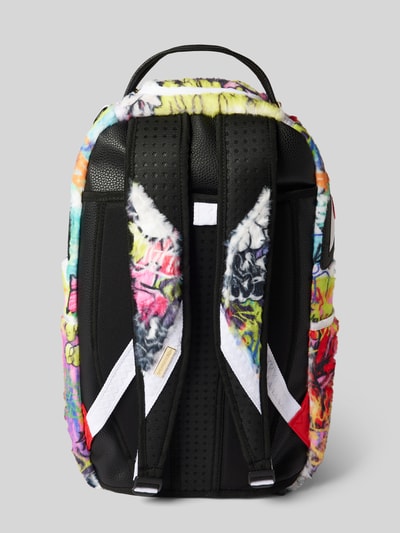 Sprayground Rucksack mit Label-Patch Modell 'GRAFITTI' Black 4