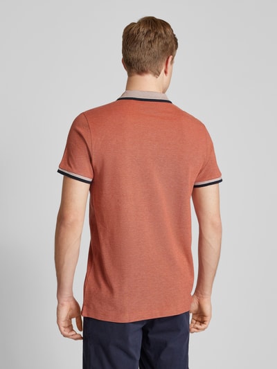 MCNEAL Poloshirt mit Label-Detail Rostrot 5