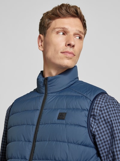 Marc O'Polo 'Bodywarmer met labelbadge Rookblauw - 3