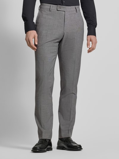 HECHTER PARIS Regular Fit Anzug mit Viskose-Anteil Anthrazit Melange 6