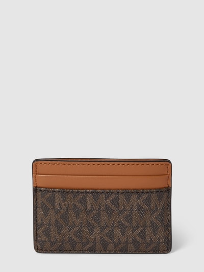 MICHAEL Michael Kors Pasjeshouder met all-over logo Middenbruin - 2