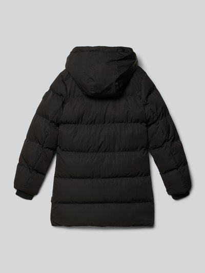 CARS JEANS Płaszcz pikowany o kroju regular fit z wpuszczonymi kieszeniami model ‘Maysay’ Czarny 3