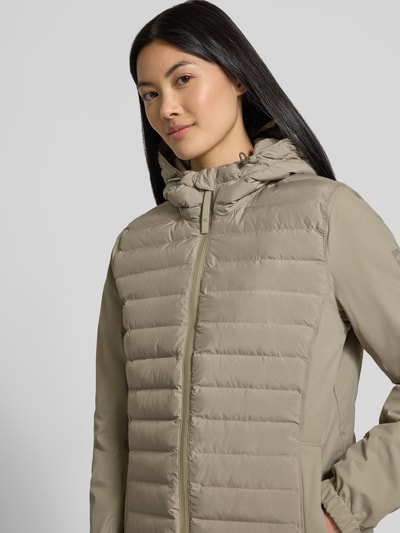 camel active Steppmantel mit Zweiwege-Reißverschluss Khaki 3