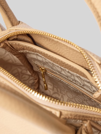 BOGNER Handtas met logo-applicatie Zand - 5