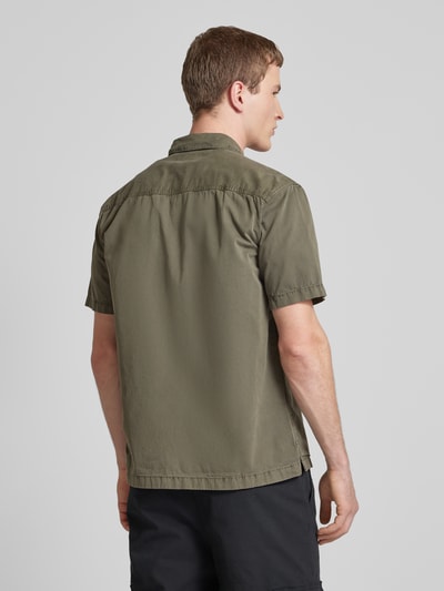 Superdry Regular Fit Freizeithemd mit 1/2-Arm Modell 'Military' Khaki 5