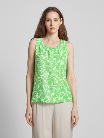 Esprit Blousetop met all-over motief Groen - 4