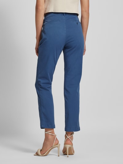 Lauren Ralph Lauren Slim fit broek met verkort model, model 'GABBY' Koningsblauw - 5