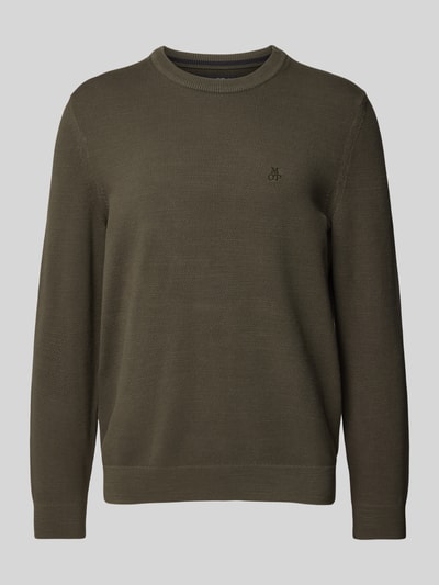 Marc O'Polo Regular Fit Pullover aus reiner Baumwolle  Oliv 2