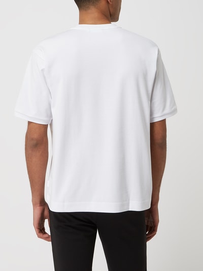 CK Calvin Klein T-shirt z bawełny  Biały 5