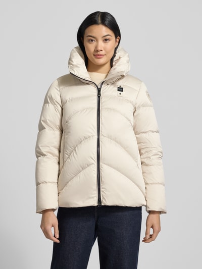 Blauer Usa Kurtka pikowana z błyskawicznym zamkiem dwustronnym Gliniany 4