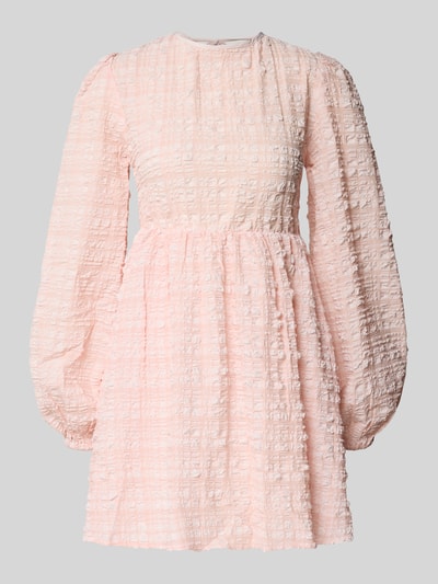 Gina Tricot Sukienka mini z wiązaniem z tyłu Różowy 2