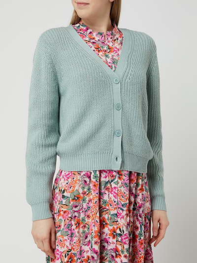 Only Cardigan mit Rippenstruktur Modell 'Sookie' Mint 4