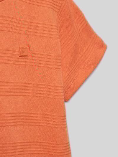 Mayoral T-shirt met labelmotief Oranje - 2