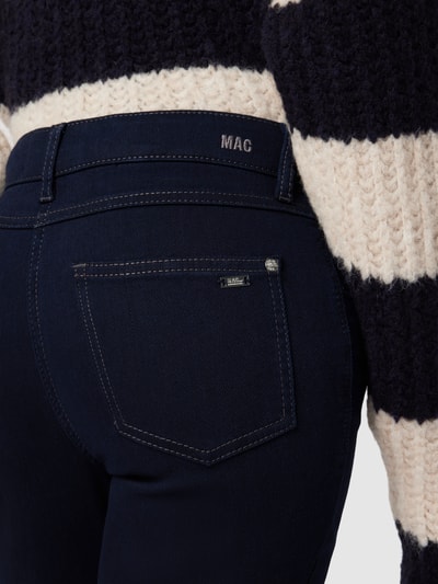 MAC Feminin fit jeans met 5-pocketmodel, model 'MELANIE THERMO' Donkerblauw - 3