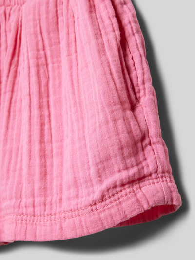 Tom Tailor Bermudas mit elastischem Bund Pink 2