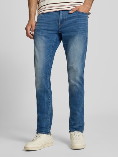 G-Star RAW Slim Fit Jeans im 5-Pocket-Design Modell 'REVEND' Jeansblau 4