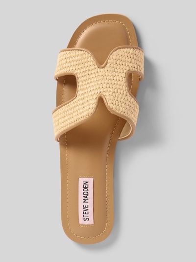 Steve Madden Slides mit Label-Detail Modell 'ZARNIA' Beige 3