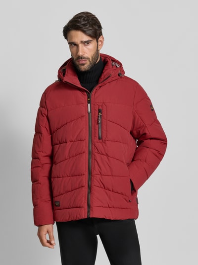 camel active Steppjacke mit Kapuze Rot 4