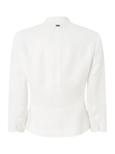 WHITE LABEL Blazer aus Leinen  Offwhite 3