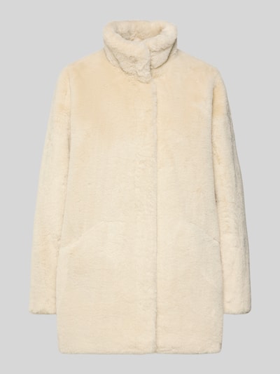 Only Regular Fit Mantel in Kunstfell-Optik Modell 'VIDA' Offwhite 2