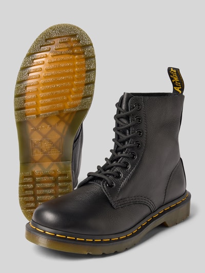 Dr. Martens Schnürstiefel mit Logo-Patch Modell 'Eye' Black 4