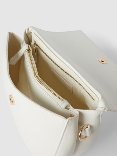 VALENTINO BAGS Handtasche mit Label-Details Modell  'Bigs' Ecru 4