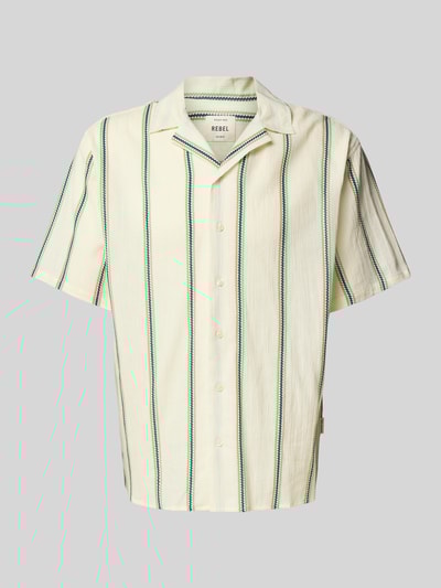 Redefined Rebel Vrijetijdsoverhemd met reverskraag, model 'HOWIE' Offwhite - 2