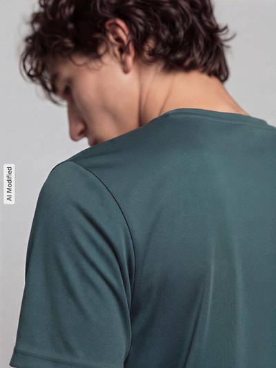 PUMA Performance Regular Fit sport-t-shirt met logoprint Donkergroen - 3