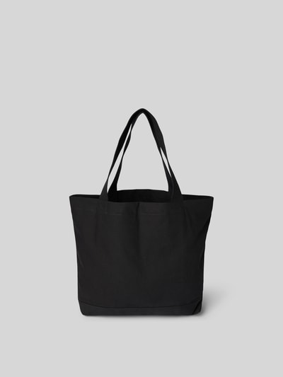 MAISON KITSUNÉ Shopper aus reiner Baumwolle Black 4