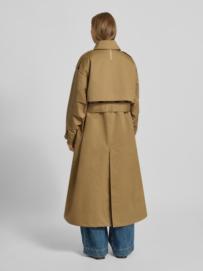 G-LAB Trenchcoat mit Knopfleiste Modell 'STELLA' Camel 5