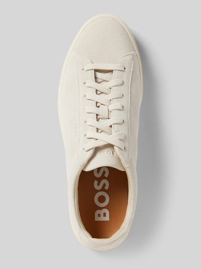 BOSS Sneaker mit Label-Details Modell 'Kieran' Weiss 3