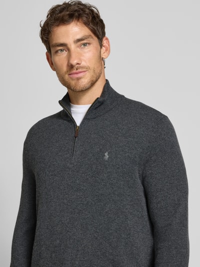 Polo Ralph Lauren Gebreide pullover met ribboorden Antraciet - 3