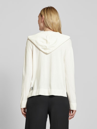 Marc Cain Strickpullover mit Kapuze Offwhite 5