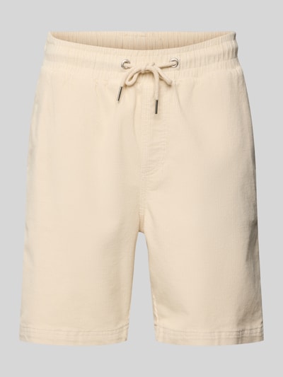 Mazine Regular fit korte broek van corduroy Offwhite - 2