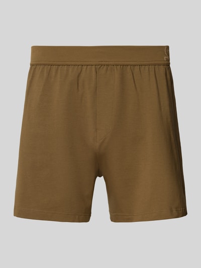 SLG Boxershorts mit elastischem Label-Bund Anthrazit 1