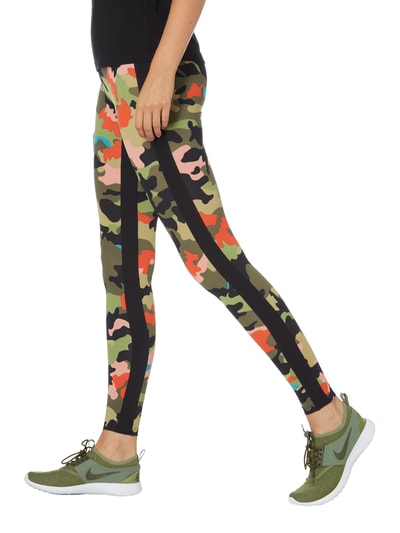 Marc Cain Leggings mit Camouflage-Muster Black 5