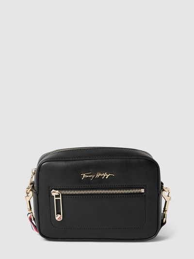 Tommy Hilfiger Umhängetasche mit Label-Applikation Schwarz 2