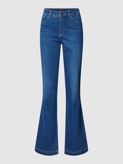 Marc Cain Jeans mit Label-Patch Modell 'FARO' Jeansblau 2