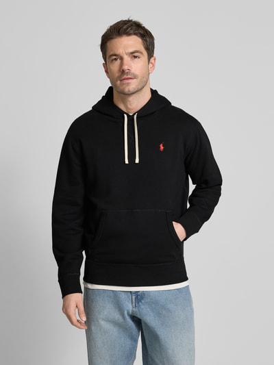 Polo Ralph Lauren Hoodie met logostitching Zwart - 4