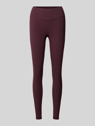 Fabletics Slim Fit Leggins mit Logo-Detail Modell 'PURELUXE' Bordeaux 1