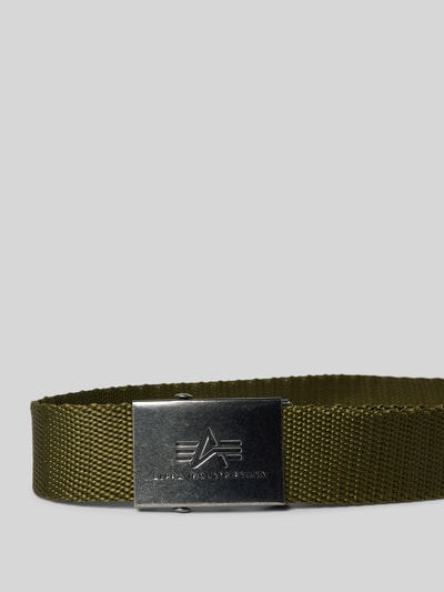 Alpha Industries Riem met structuurmotief, model 'Heavy Duty' Olijfgroen - 2